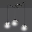 EMIBIG 937/3 LAMPA WISZĄCA GIGI 3 BL GRAFIT