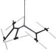 Step into Design ST-1001-6 black Lampa wisząca STICKS-6 czarna