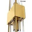 MOOSEE MSE010100291 MOOSEE lampa ścienna SLANT złota