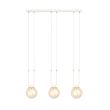EMIBIG 1117/3 LAMPA WISZĄCA GLAM 3 WHITE/MIODOWY