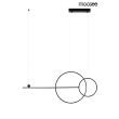 Moosee MSE010100274 Lampa wisząca RAGE czarna