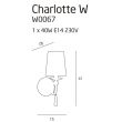 MAXLIGHT CHARLOTTE kinkiet W0067