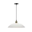 CANDELLUX 31-20611 DEXTER 3 LAMPA WISZĄCA MIEDZIANY 1X60W E27 KLOSZ BIAŁY