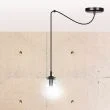 EMIBIG 936/1 LAMPA WISZĄCA GIGI 1 BL TRANSPARENT