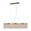 MAYTONI DIA005PL-06G Dune lampa wisząca złoty