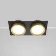 MAYTONI DL086-02-GX53-SQ-BG Hoop Downlight czarny ,złoty