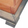 Donica ogrodowa kwietnik drewniany prostokątny 84.5cm [DP38]