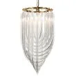 Step into design DP0339-600 gold Lampa wisząca WAVE złota 60 cm