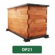 Donica ogrodowa kwietnik drewniany prostokątny 62cm [DP21]