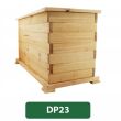 Donica ogrodowa kwietnik drewniany prostokątny 62cm [DP23]
