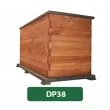 Donica ogrodowa kwietnik drewniany prostokątny 84.5cm [DP38]