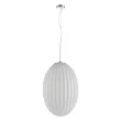 MILAGRO ML0350 Lampa wisząca BRAGA WHITE 1xE27