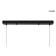 Moosee MSE010100286 Lampa wisząca ALURE LINE 120 czarna