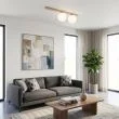 EMIBIG 1715/2 FIT 2 MOKKA OPAL Lampa sufitowa