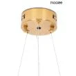 Moosee MSE010100250 Lampa wisząca ALLISIA 60 złota