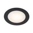 ANTIGO Lampa wpuszczana Tottori Il - Czarna (125 mm) IP44 3000K 8058