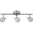 CANDELLUX 93-70302 BOMBOLA LAMPA SUFITOWA LISTWA 3X40W G9 CHROM BEZ ŻARÓWEK