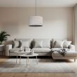 TK-LIGHTING 10751 VELLUM BLACK LAMPA WISZĄCA 1XE27 500