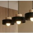 EMIBIG 1667/3 KIVI 3 BLACK LAMPA WISZĄCA