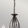 ELSTEAD ARTISAN ART3 BLACK 3Lt Chandelier/Semi-Flush