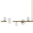 Step into Design MP0097-10 Lampa wisząca MILKY DROP złota 120 cm