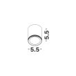 LUCES EXCLUSIVAS LE62572 SARRIA OCZKO SUFITOWE