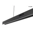 MOOSEE MSE1501100312 lampa wisząca LINER czarna