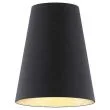 RENDL R11597 CONNY 25/30 abażur do lampy stołowej Polycotton czarna/złota folia max. 23W