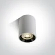 ONE LIGHT 12105AL/W/B Lawrio biało-czarna oprawa sufitowa z oprawką GU10 MR16 10W