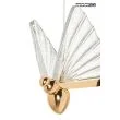 MOOSEE MSE010100322 MOOSEE lampa wisząca BUTTERFLY M złota