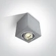 ONE LIGHT 12105AC/AL Langadas aluminiowa oprawa sufitowa z oprawką GU10 MR16 10W