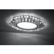 CANDELLUX 2263922 SSP-24 CH/TR+WH 8W LED 230V RING LED BIAŁY oczko sufitowe lampa sufitow OŚMIOKĄTNA SZKŁO TRANSPARENTNE