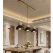 EMIBIG 1676/3 KAKI 3 BLACK LAMPA WISZĄCA