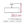 NOWODVORSKI VIVIANE 6390 lampa wewnętrzna sufitowa przysufitowa
