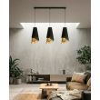 EMIBIG 1617/3 MODA 3 BL GOLD LAMPA WISZĄCA