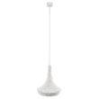ANTIGO Lampa wisząca Mahaka 1 - Biała (260 mm) 5175
