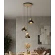 EMIBIG 1676/3PREM KAKI 3PREM BLACK LAMPA WISZĄCA