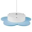 Hellux 9550114 Lampa Fiore LED zwis błękitny