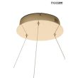 MOOSEE MSE1501100160 lampa wisząca RING SLIM 150 złota