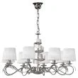 CANDELLUX 38-23452 DENIS ZWIS 8X40W E14 CHROM
