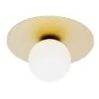 ARGON 8262 SPELLO plafon 1 pł. opal mat, złoty