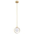 ARGON 8257 SATURNIA zwis 1 pł. opal mat, złoty
