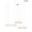 MOOSEE MSE1501100189 lampa wisząca LIBERTY 3A złota