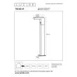 LUCIDE TEXAS 28851/61/30 LAMPA STOJĄCA - ZEWNĘTRZNA NOWOCZESNA