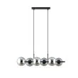 EMIBIG 1207/6 LAMPA WISZĄCA RORY 6 GRAFIT