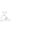 ONE LIGHT 65520T/W Arni biały track spot range GU10 20W