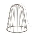 ANTIGO Lampa podłogowa no. moon O F - Platyna mat (930 mm) 2007