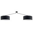ANTIGO Lampa wisząca Lamego 2 Z - Czarna (1900 mm) 5194