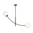 EMIBIG 1102/2 LAMPA SUFITOWA HUNTER 2 BLACK/OPAL