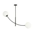 EMIBIG 1102/2 LAMPA SUFITOWA HUNTER 2 BLACK/OPAL